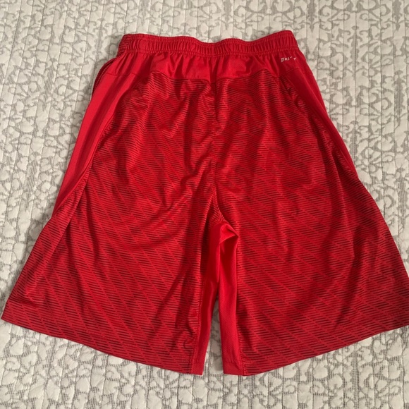 Nike Red Basketball Shorts - Picture 2 of 4